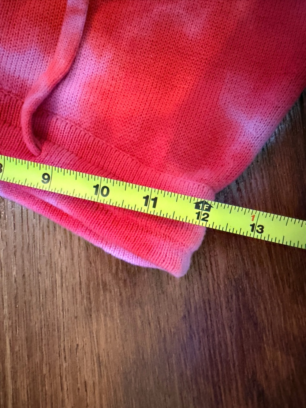Women’s Tie-Dye Red Pink pants knit PRICE IS FIRM - Picture 2 of 3